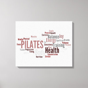 PILATES exprime canvas