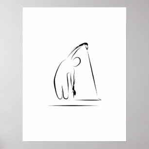 Pilates - swakatee on the reformer poster