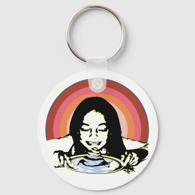 Pilha de Chaveiro de Pancakes (Frente)