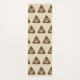 Pilha de Emoji da esteira da ioga do poo