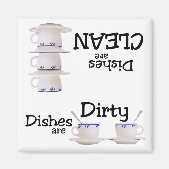 Pilhas de íman de lavadora de louça de janelas (Frente)