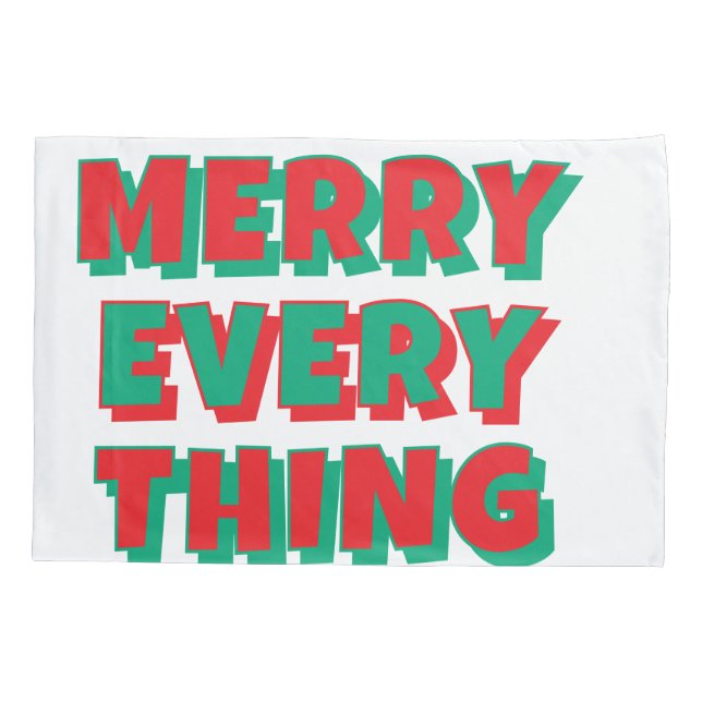 Pillowcase de Natal (Verso)