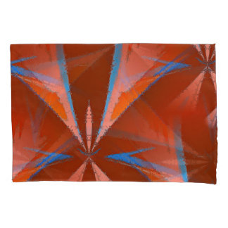 Pillowcase de Padrão de Estrelas de Arte abstrato