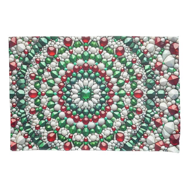 Pillowcase de solteiro com cores italianas (Frente)