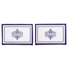 Piloto Azul E Branco Com Marinho Clássico Monogram