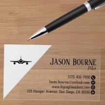 Piloto Minimalista Empregado de Aviação Profission