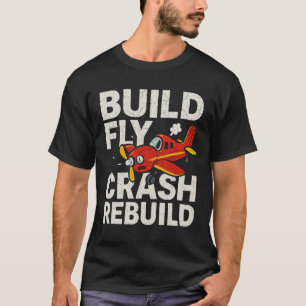 Piloto RC Gift RC Modelo de avião T-Shirt