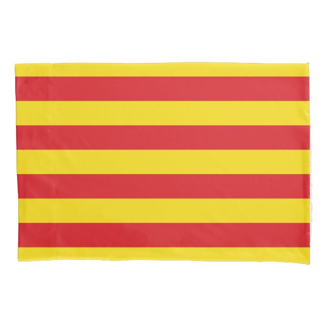 Piloto Solteiro Patriótico com bandeira da Catalun (Frente)