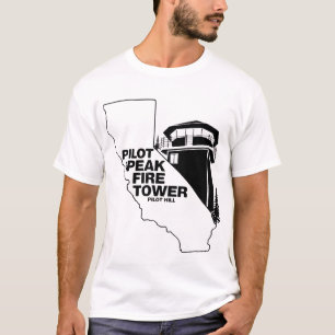 Piloto Torre de Pico de Fogo Procura T-Shirt