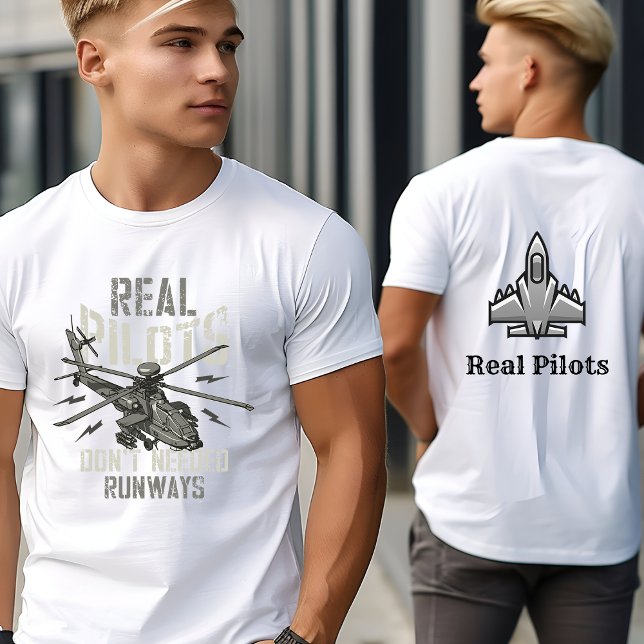 Pilotos de verdade não precisam de camiseta de cor (Criador carregado)