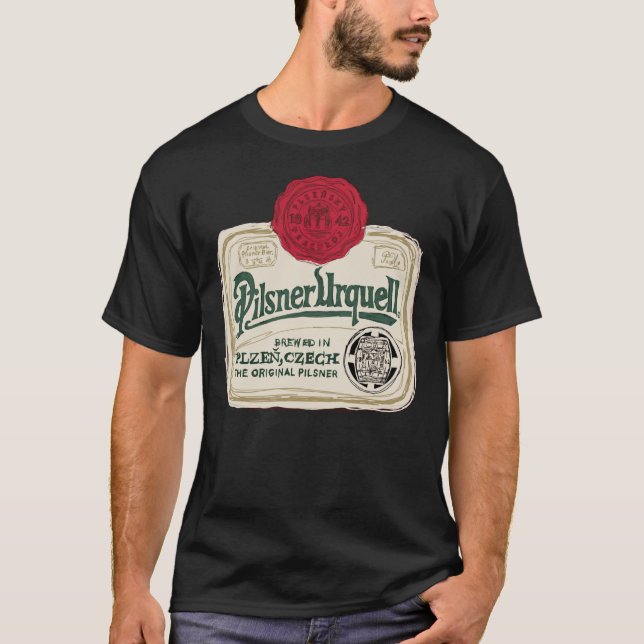 Pilsner Urquell POP essencialmente T-Shirt (Frente)