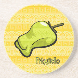 Pimentão Friggitello Porta-copos de Arenito