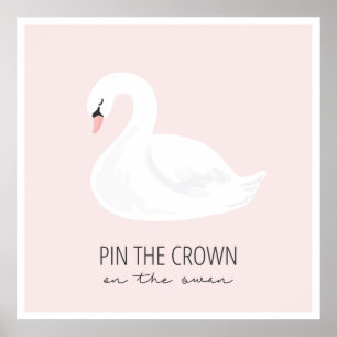 Pin da CISNE a coroa no poster da cisne