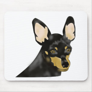 Pin pintado Mousepad do minuto