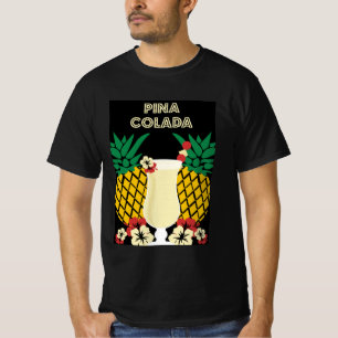 Piña Colada Cocktail Beba Presente T-Shirt