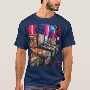 Pinball Machines em uma camisa de linha