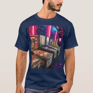 Pinball Machines em uma camisa de linha