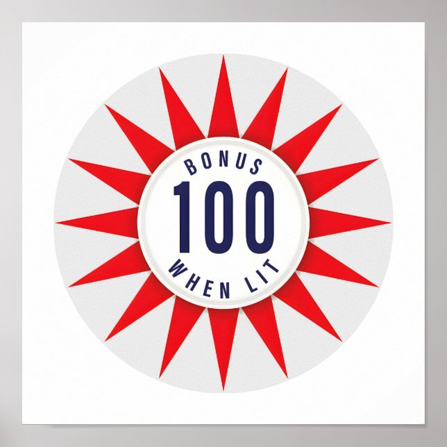 Pinball Pára-choque Art Poster nº 14 (Frente)