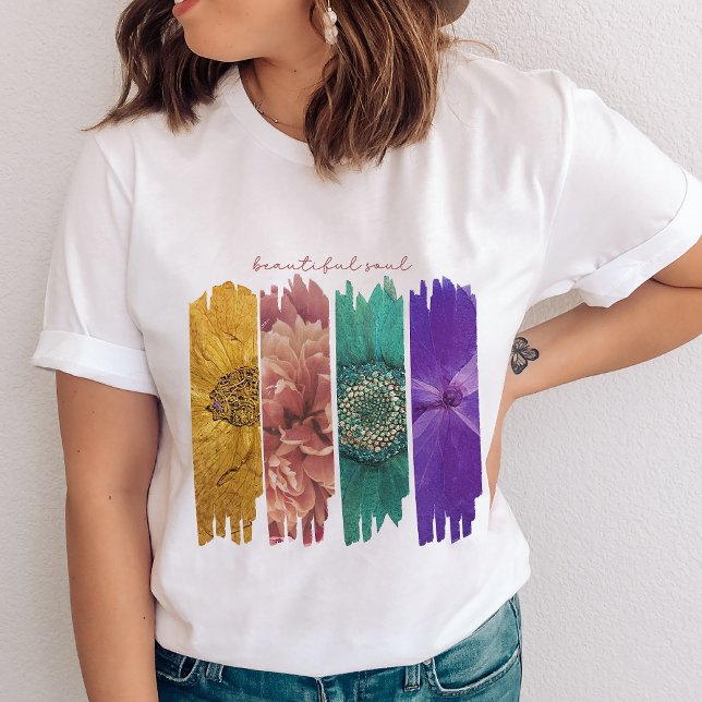 Pincel Floral Stokes T-Shirt (Criador carregado)