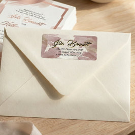 Pincelada Chic | Falso Ouro Rosado em Etiqueta Bra