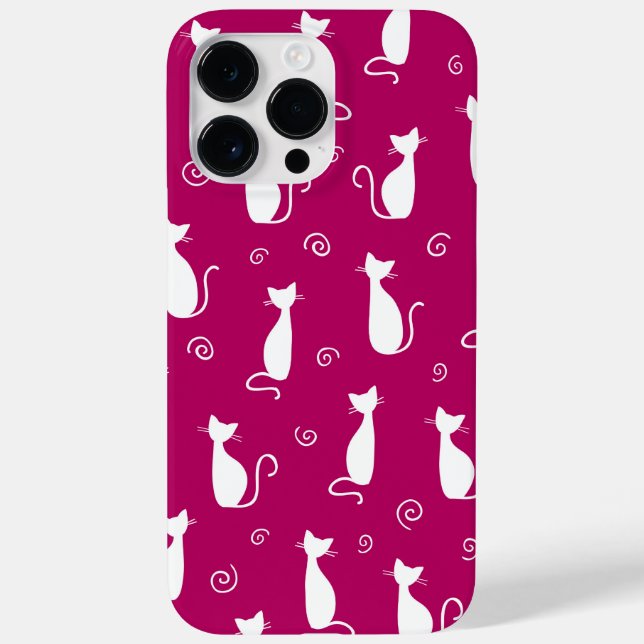 PINCO QUENTE COM PADRÃO GATO BRANCO SENTADO (Verso)