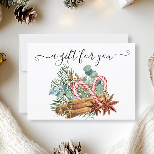 Pine Cinnamon do Certificado de Presente (Criador carregado)