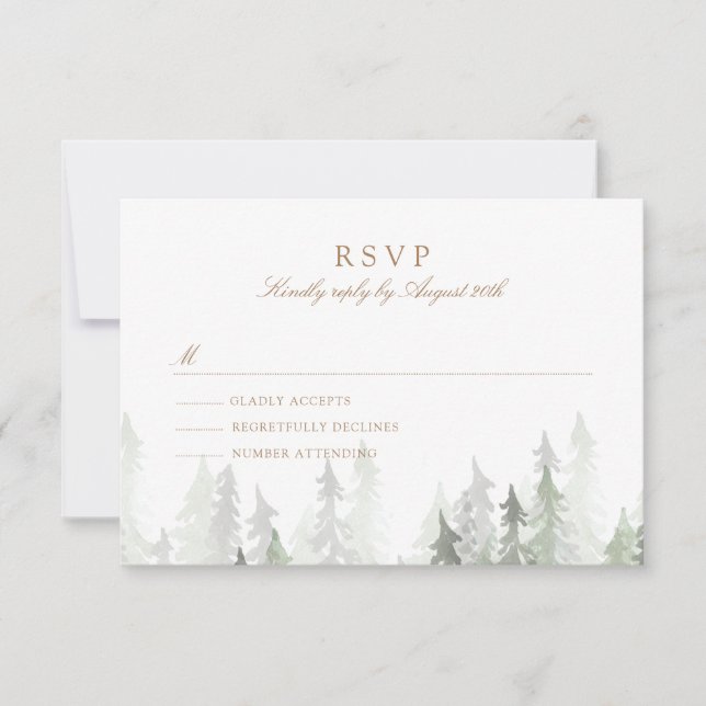 Pine Forest RSVP (Frente)