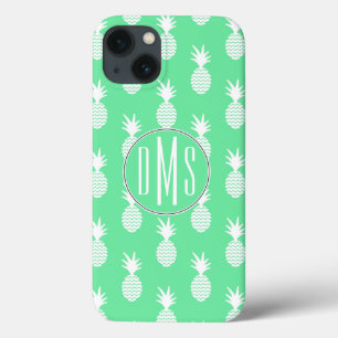 Pineapple Mint Pattern   Monograma