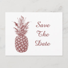 Pineapple Salva Os Cartões Postais De Data
