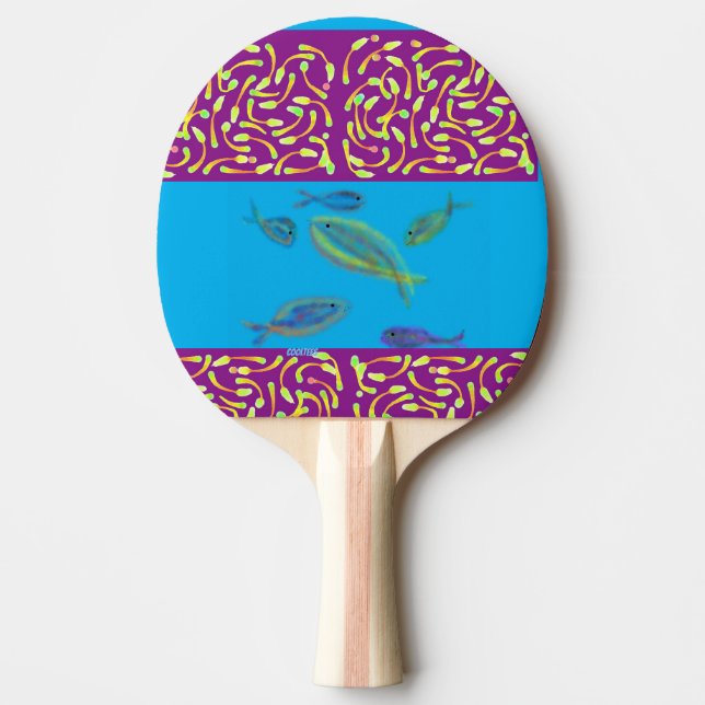 Ping Pong Raquete de Pingue-Pongue (Frente)
