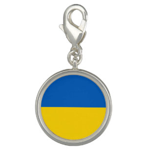 Pingente Ucrânia Flag Blue Yellow Ucraniano Patriótico