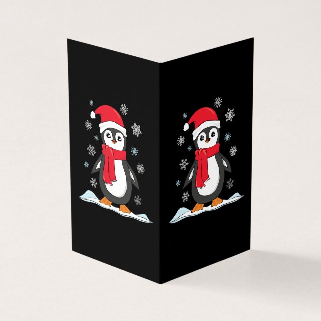 Pinguim Bonito de Natal (Exterior)