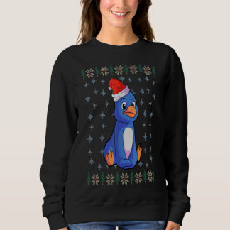 Pinguim Camisa de Natal Crianças Santa Hat Penguin