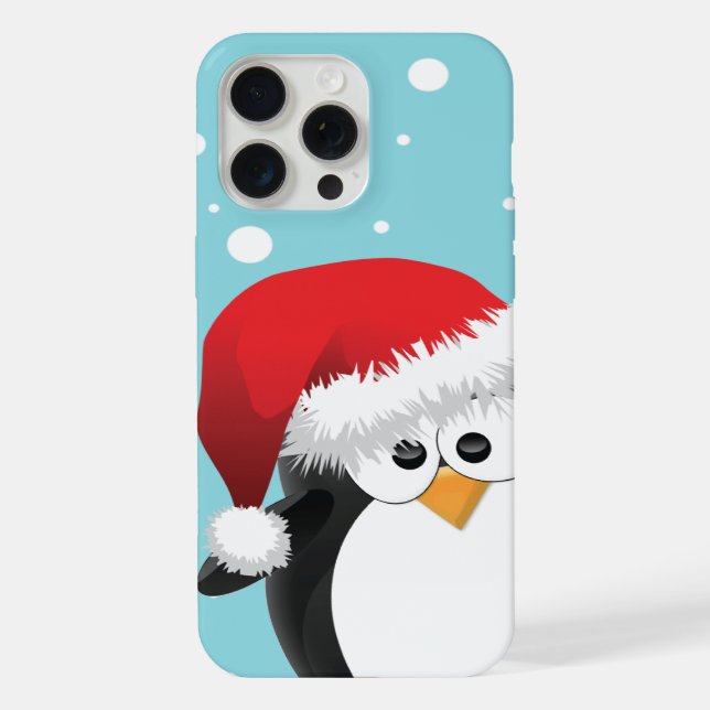 Pinguim de Natal Fofo (Verso)