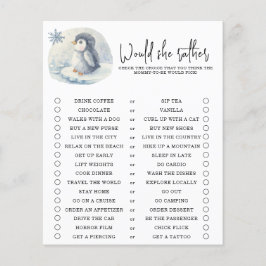 Pinguim - Ela poderia preferencialmente - jogo de