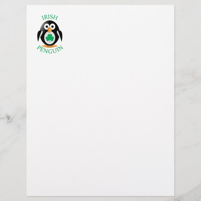 Pinguim irlandês (Frente)