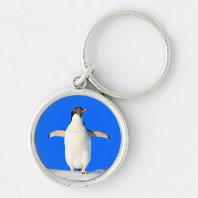 Pinguim na Chaveiro de neve (Frente)