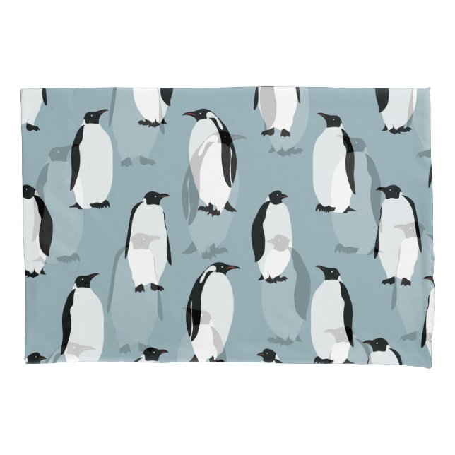 Pinguim Pássaro Pinto Prato Padrão (Frente)