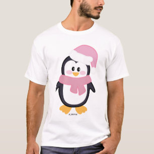 Pinguim Pinguim Pinguin Básico Camiseta Masculina 