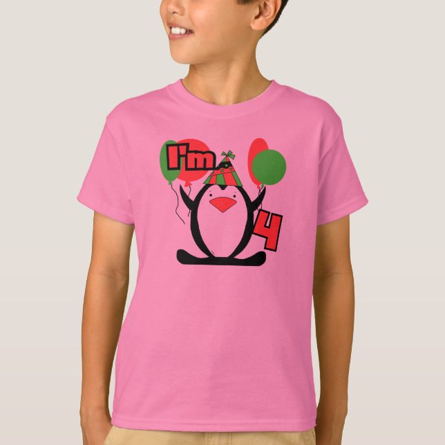 Pinguim sou 4 Camisetas e presentes (Frente)