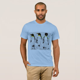 Pinguins básicos de camiseta masculina
