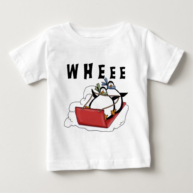 Pinguins Camisetas e presentes (Frente)