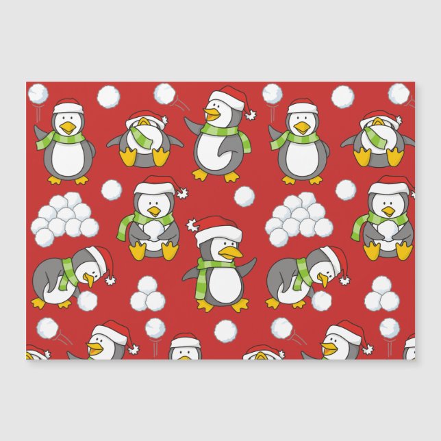 Pinguins de Natal (Frente)