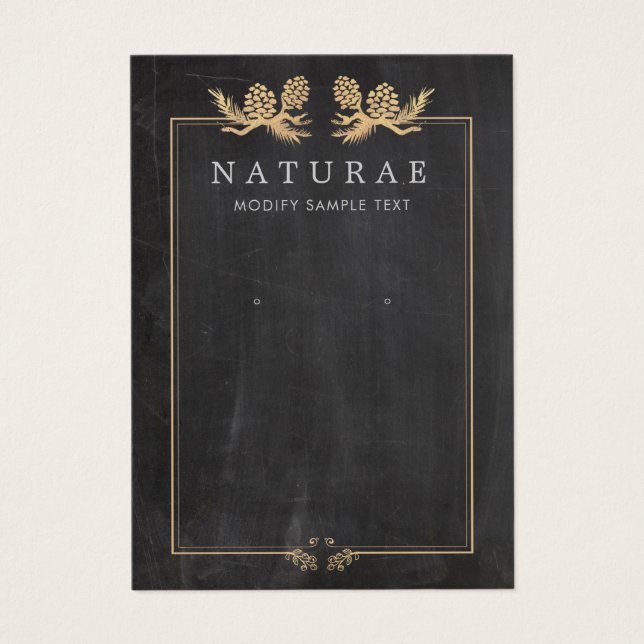 Pinheiro Rustic Vintage Cones Ouvindo Joias (Frente)