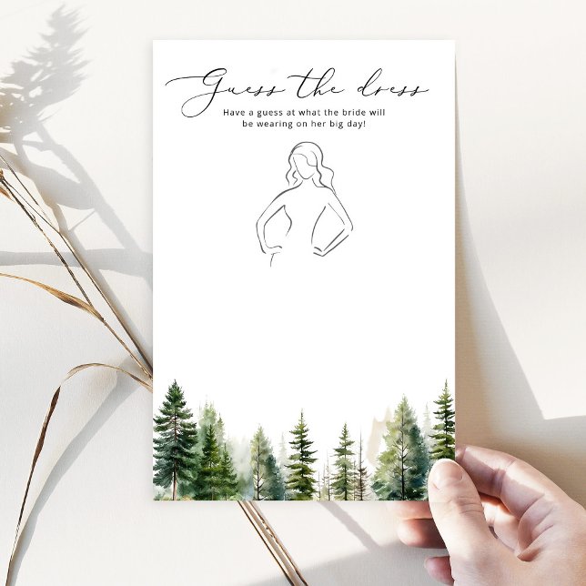 Pinheiros adivinham o jogo do chá de panela (Criador carregado)