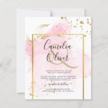 PINK Abstrato de álcool DOURADO