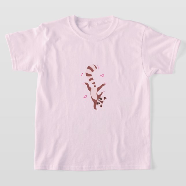 Pink Ballerina Kitty | Cute Toddler & Kids T-Shirt (Postura )