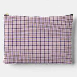 Pink Blue Plaid Classic Pattern Retro