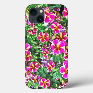 PINK bonito E PETUNIAS COURADAS COM NATA