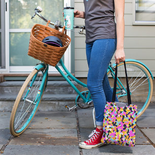 PINK CAMO PADRÃO TOTE BAG